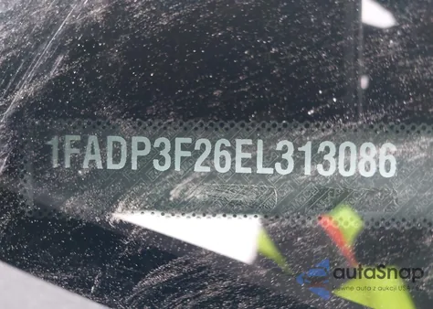 2014 Ford Focus Se from USA, damaged, VIN 1FADP3F26EL313086